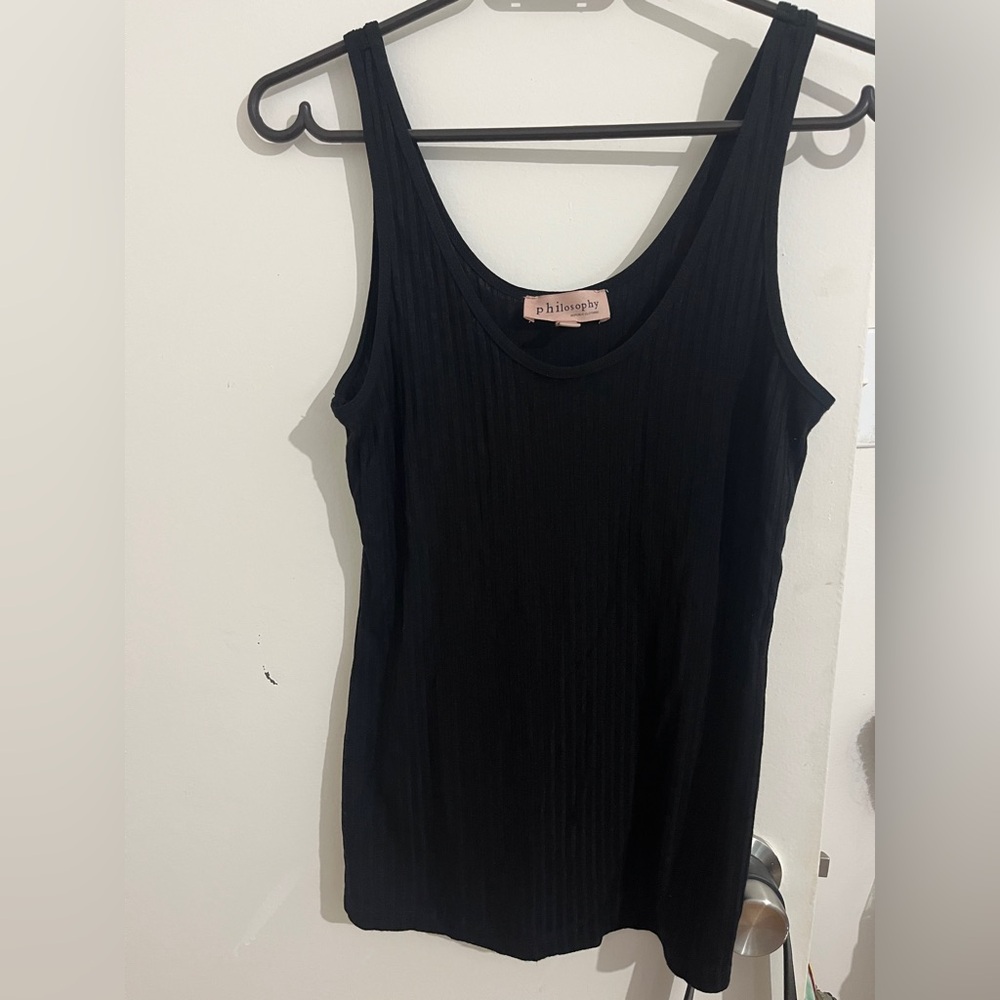 Philosophy Classic Black Women's Tank Top